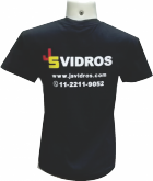 Camisetas com silk scren três cores