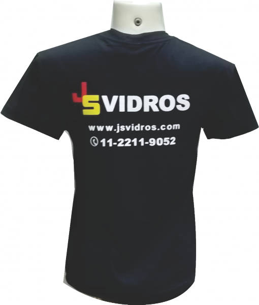 Camisetas com silk scren três cores