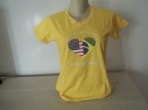 Camiseta Brasil  e USA